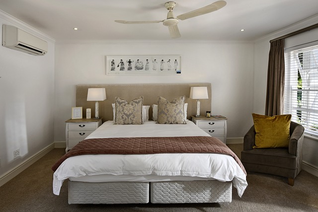 King Size Upholstered Bed